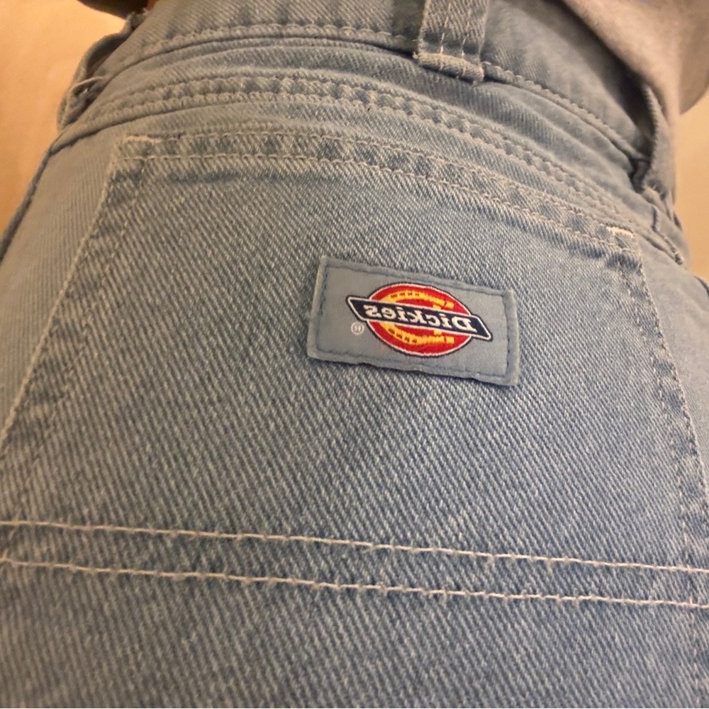 Dickies blue denim shorts/jorts - Picture 3 of 5